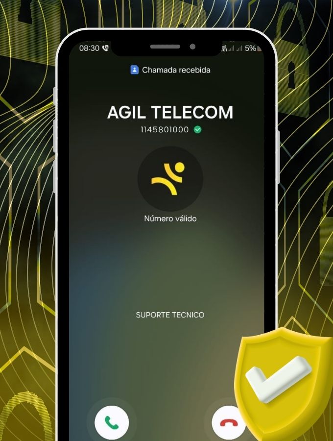 Chamada Verificada — Origem Verificada